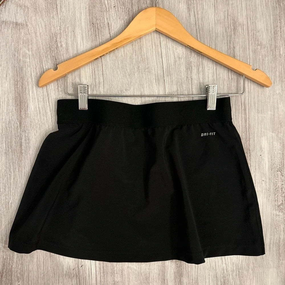 Nike Dri-Fit Black Athletic Skirt – Girls Size M - Picture 3 of 5